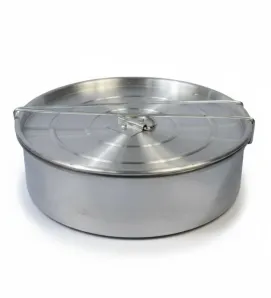 Molde para Flan Metálico GRANDE No. 24 con Asa - Fiambrera