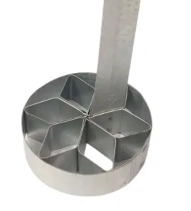 Molde para Buñuelos Chico de Metal Galvanizado con Mango - Industrias Gilo