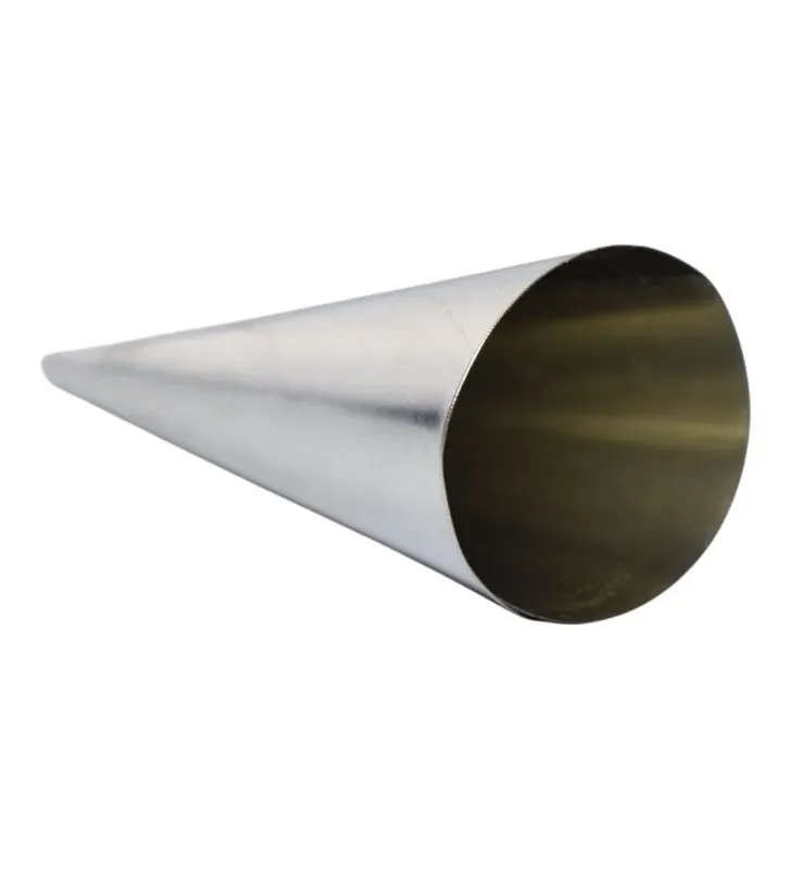 Molde para Barquillo de ACERO INOX - Cono para Repostería Industrias Gilo