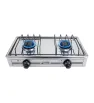 Estufa Parrilla Super Flama 2Q-TA de 2 Quemadores ACERO INOXIDABLE Mesa