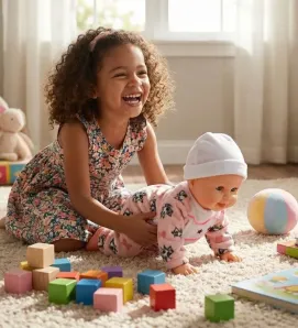 Muñeco Gateador - Juguete Muñecas Lety