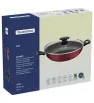 Wok Tramontina Loreto 28cm 3.3L Starflon Max con Tapa (27817-022)