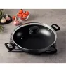 Wok Tramontina Loreto Grafito 28cm 3.3L Starflon Max (27817-120)