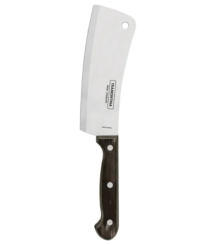 Hachuela Cocina Tramontina Polywood 6" Acero Inox 21134/196