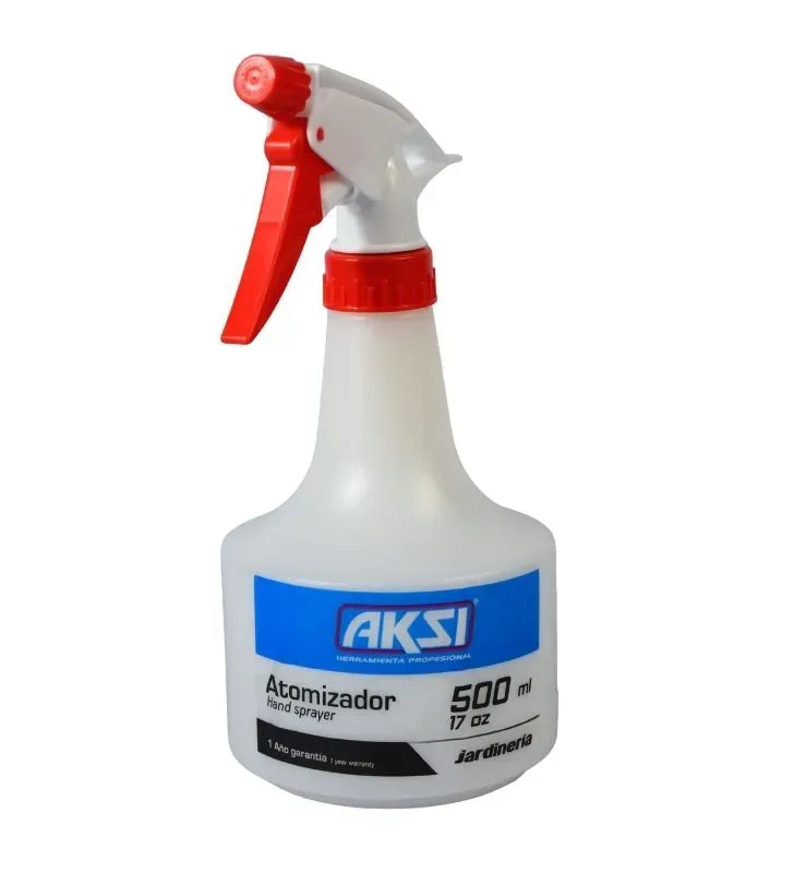 Atomizador 500 ml Plástico Rociador AKSI 103501 - Pulverizador Ajustable