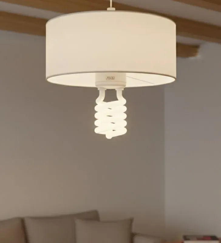 Foco Espiral 30W Luz Fría AKSI 110466 - Ahorrador 5000 Horas