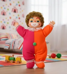 Muñeca Payasita Jovi Chiquitines – Trapo y Vinilo