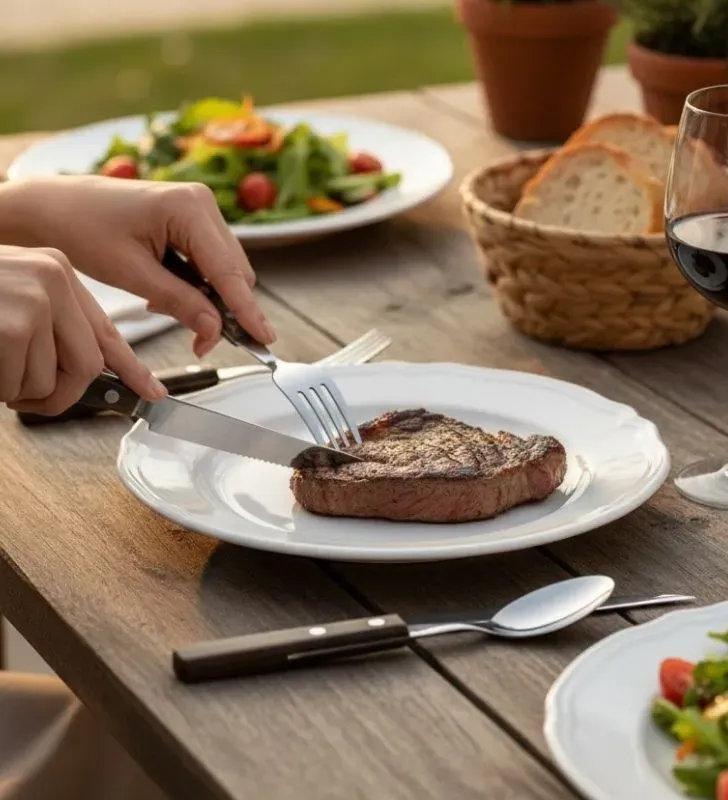 Juego de Cubiertos Tramontina Polywood 3 Piezas Castaño 29899/811