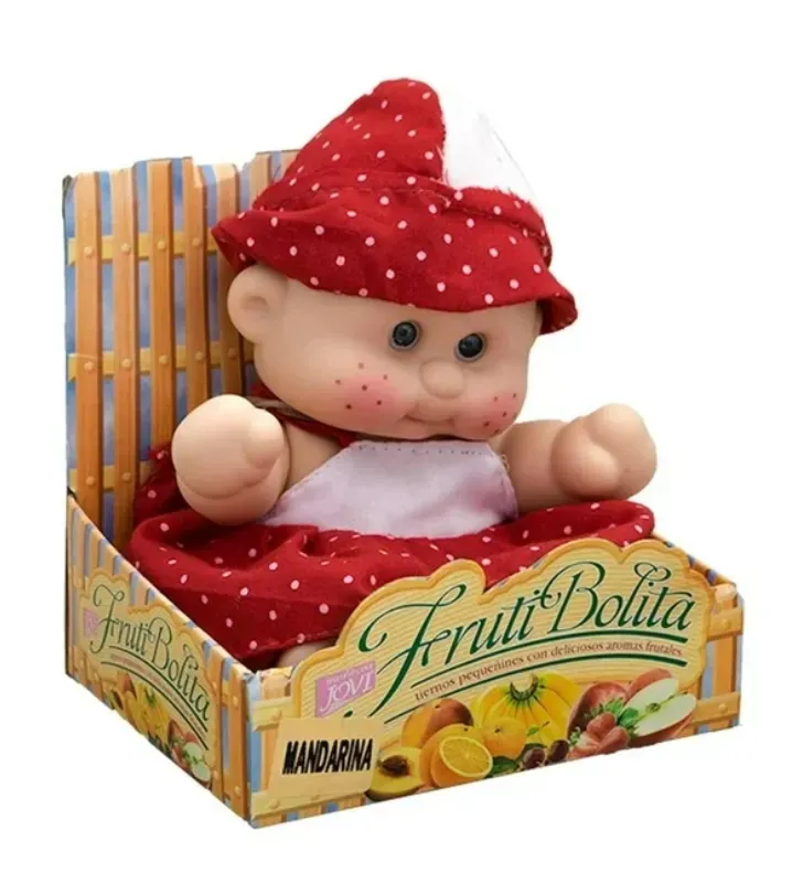 Muñeco Fruti Bolita Aroma Limón Jovi – Bebé de Vinilo Perfumado