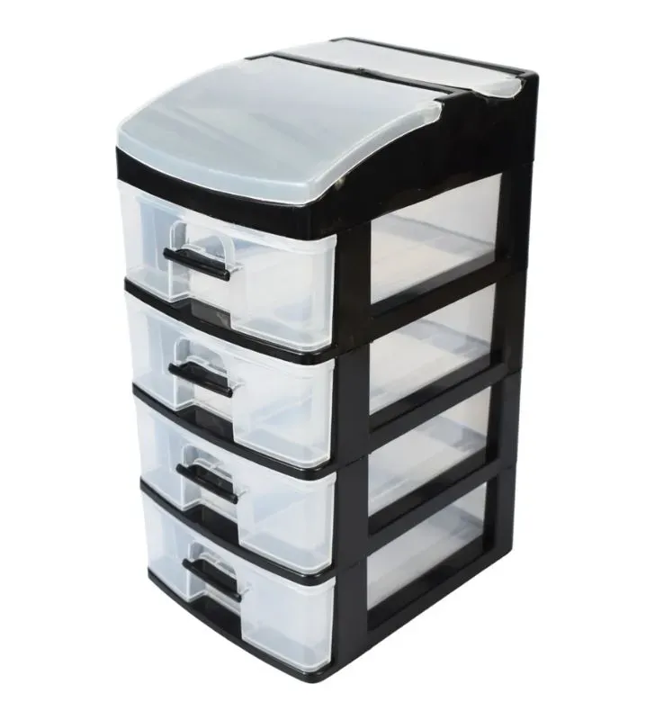Organizador 4 Niveles Arplasa - Gavetas Transparentes