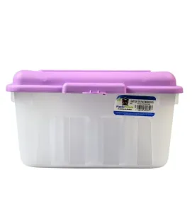 Caja Plástica Forza 13L SF13T Plastic Trends – Tapa Morada