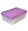 Caja Plástica Forza 13L SF13T Plastic Trends – Tapa Morada