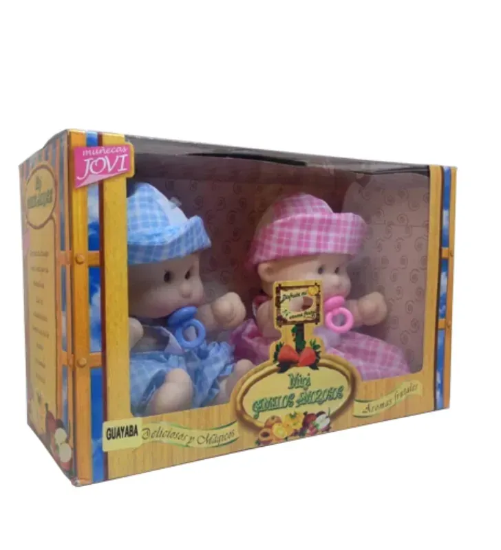 Set Muñecos Fruty Mini Gemelos Amorosos – Aromas frutales