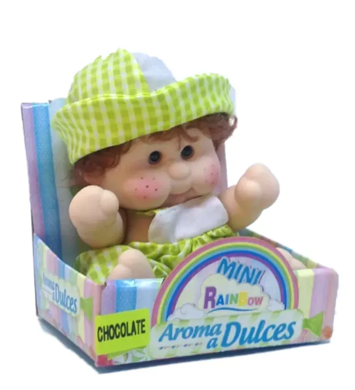 Muñeco Mini Rainbow Canela Jovi – Vinilo y Cabello