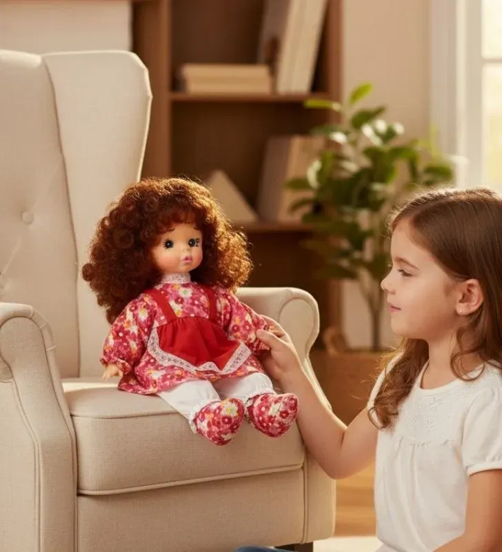 Muñeca Campesina Jovi Chiquitines - Vestido Floral (51200)