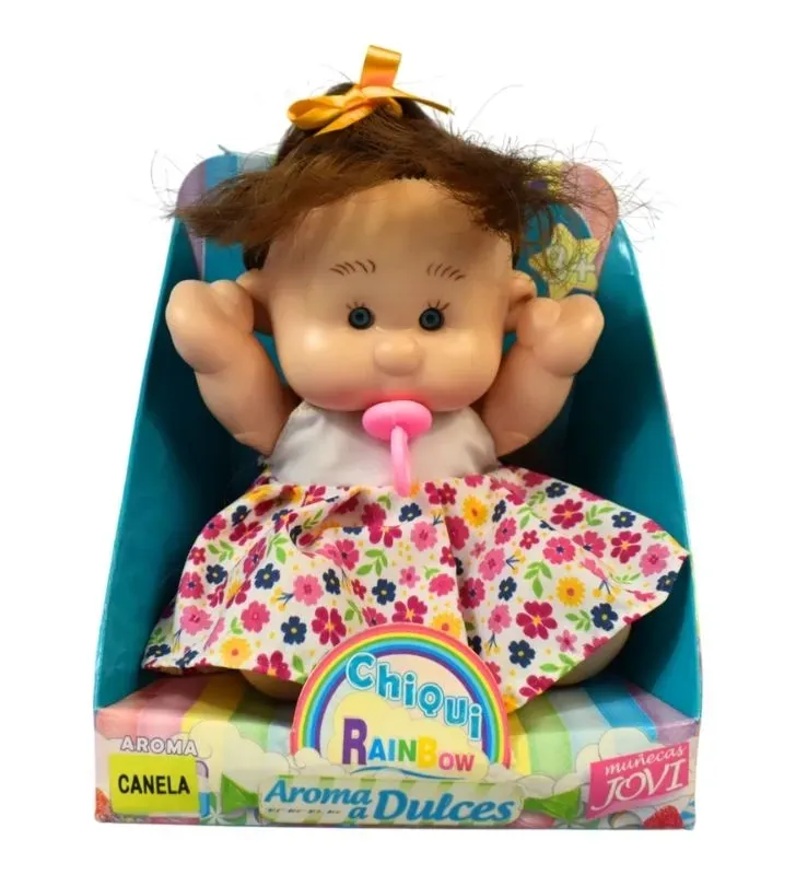 Muñeca Chiqui Rainbow Aroma Canela Jovi - Set de Dulces
