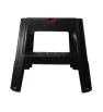 Banco Escalera 2 Peldaños MBESC Plastic Trends – Negro y Rojo