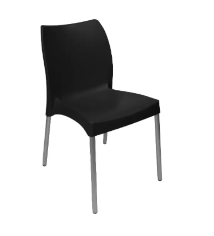 Silla Sofía MSSOF Plastic Trends – Diseño Moderno y Patas Metálicas