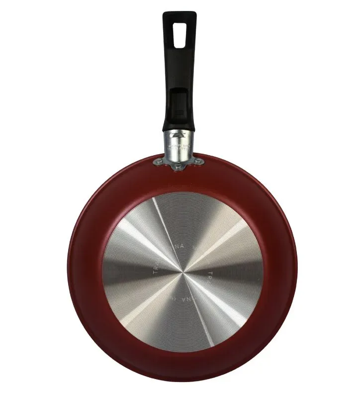 Sartén Tramontina Loreto 20 cm Antiadherente Starflon Max Rojo 20380/720