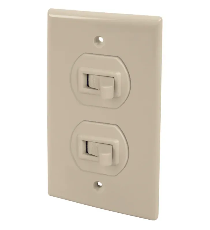 Interruptor de Palanca Doble AKSI 116881 - 10A 125V Placa Baquelita