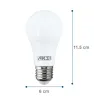 Foco LED AKSI A19 12W - 1100 Lúmenes Luz Blanca 6500K | 120027