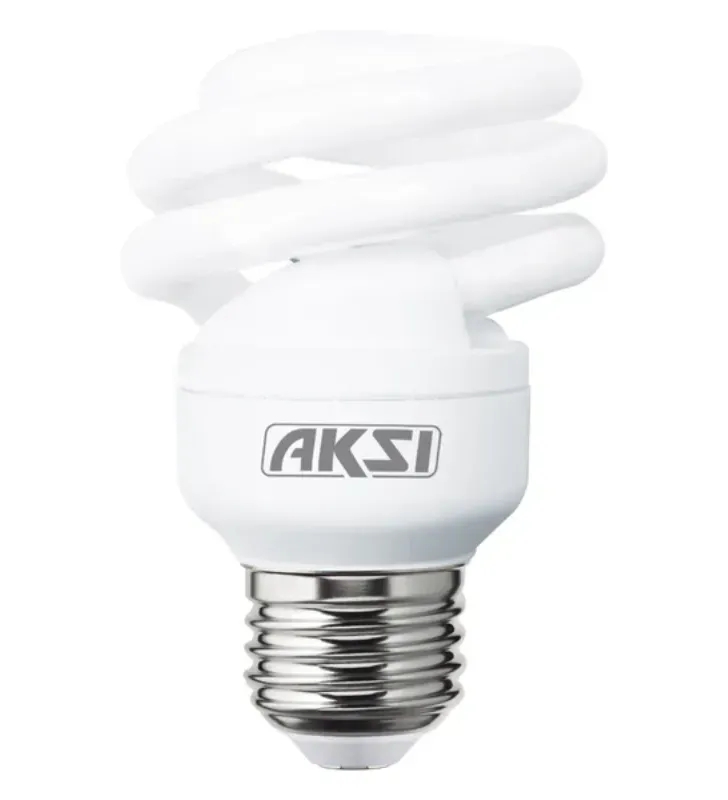Foco Ahorrador AKSI Mini Espiral 13W - 60W Eq. 830 Lúmenes | 110639