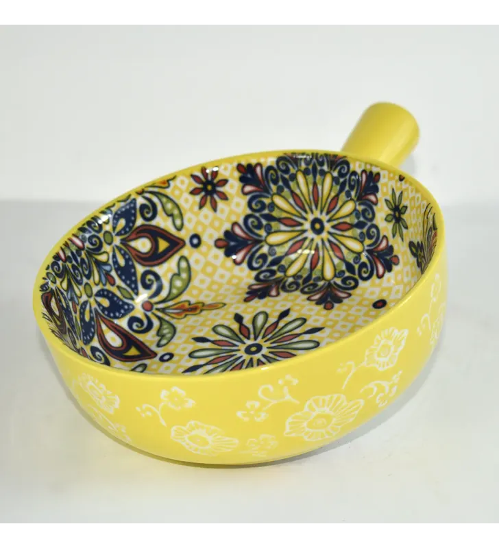 Cuenco CUR-108 Cuisine Spot 9" con asa – cerámica resistente