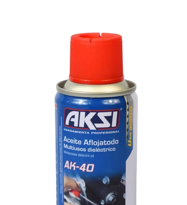Aceite Aflojatodo AKSI AK-40 Dieléctrico 110ml - Anti-óxido | 119531