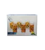 Juego de Vasos CRISA Girasoles 6 Piezas 295 ml | 8360