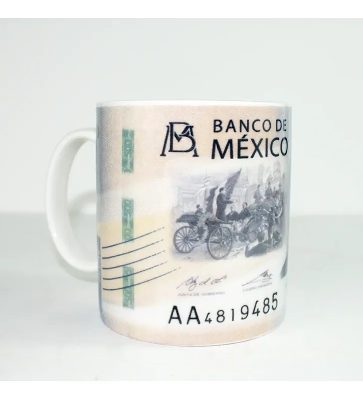 MSG1079 TAZA CERAMICA BILLETE 3 MODELOS