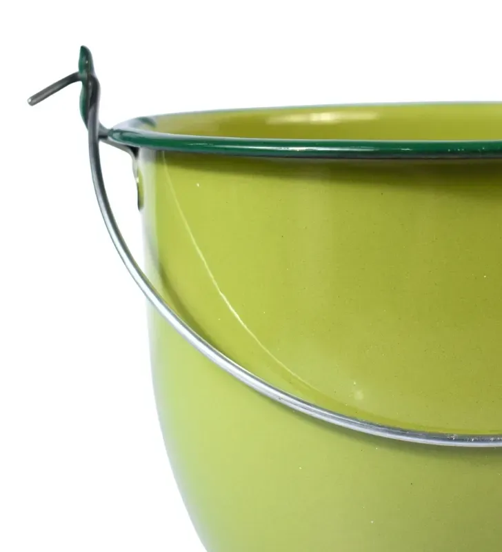 Olla Convexa CINSA No. 20 Té Verde - Acero Vitrificado Sin Tapa