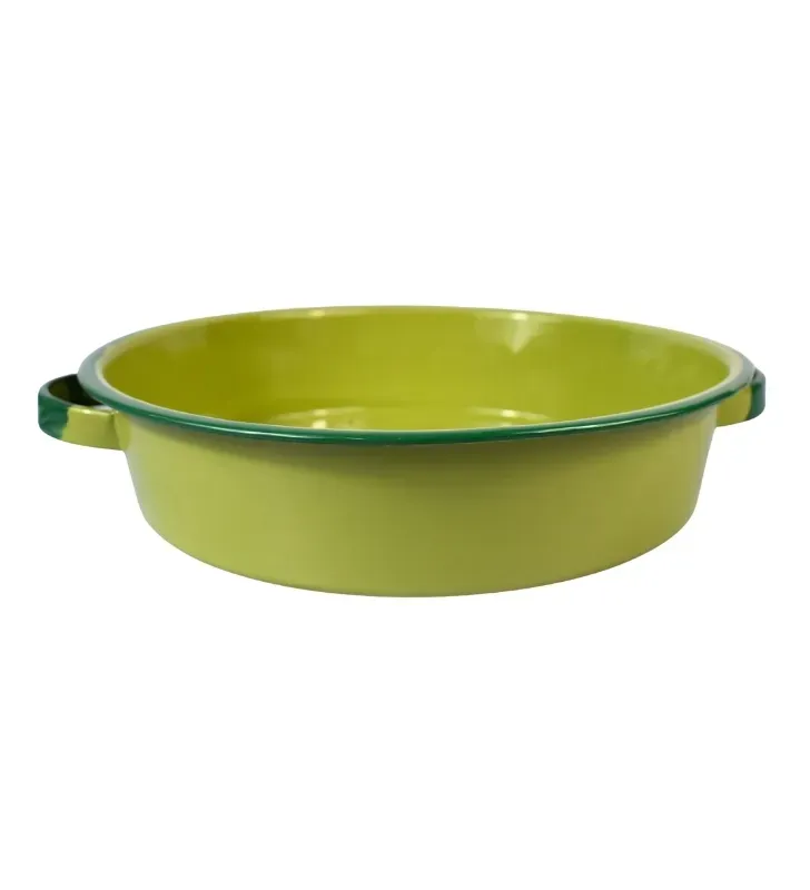 Bandeja Ovalada CINSA No. 34 Té Verde - Acero Vitrificado