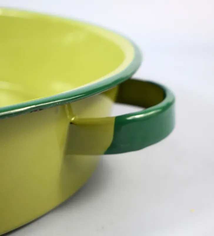 Bandeja Ovalada CINSA No. 34 Té Verde - Acero Vitrificado