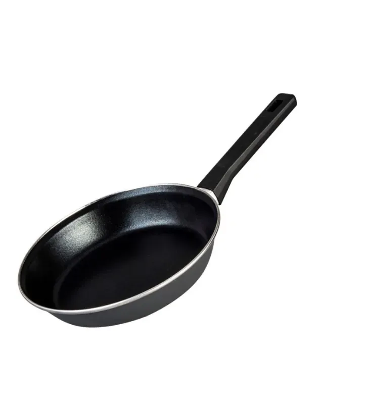 Sartén Recto Cinsa Duramax 22 cm Negro - Acero Vitrificado Antiadherente