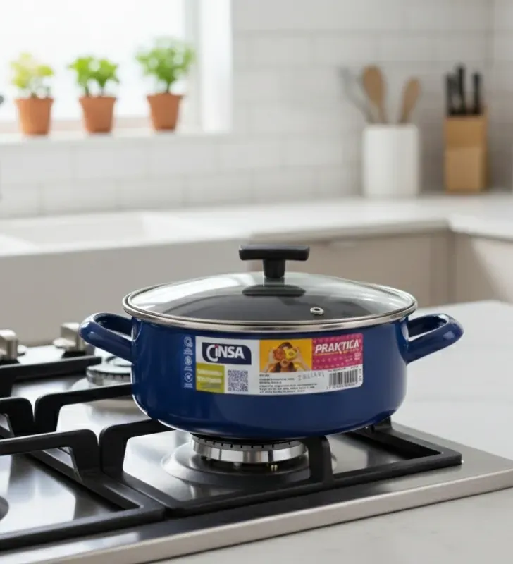 Budinera Cinsa Práctica 22 cm – Azul