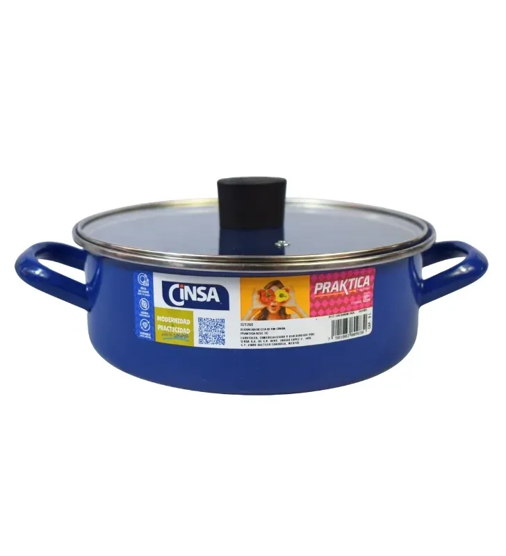 Budinera Cinsa Práctica 22 cm – Azul