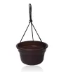 Maceta Colgante ARPLASA No. 0 Plástico Chocolate para Suculentas