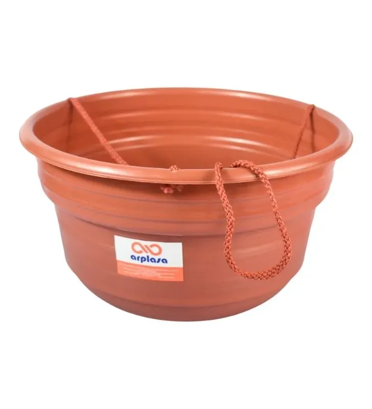 Maceta Colgante ARPLASA No. 2 (32cm) Plástico Terracota