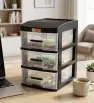 Organizador de Plástico ARPLASA 3 Niveles – Cajonera Transparente