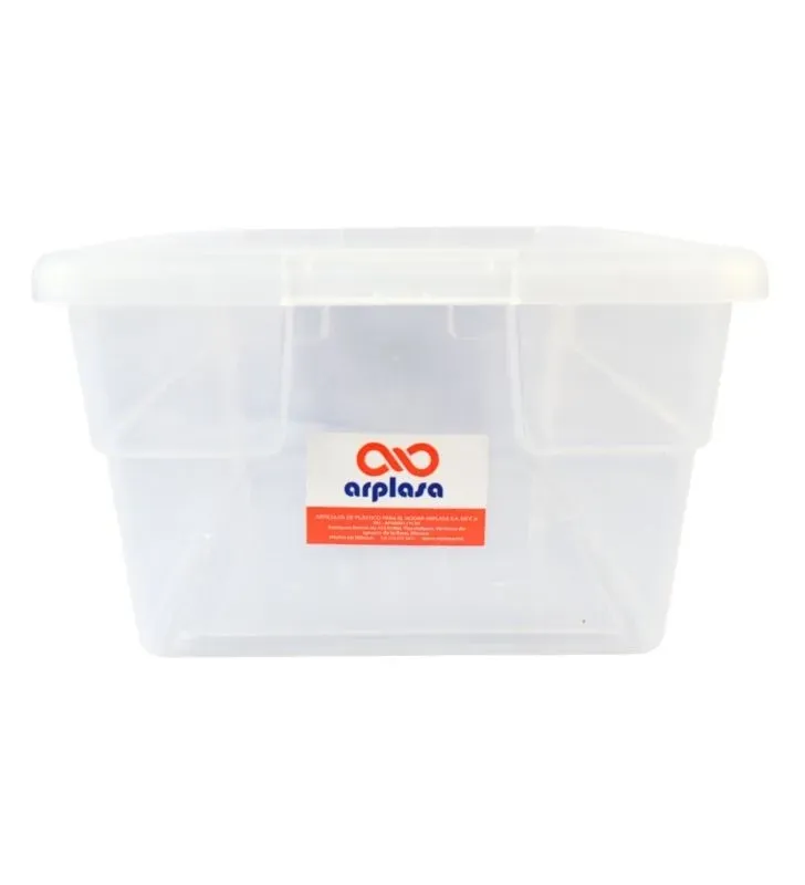 Caja Zapatera Gigante ARPLASA Plástico Transparente con Tapa