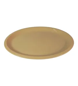 Plato Tampiqueño Ovalado Plástico YULIANA Color Beige