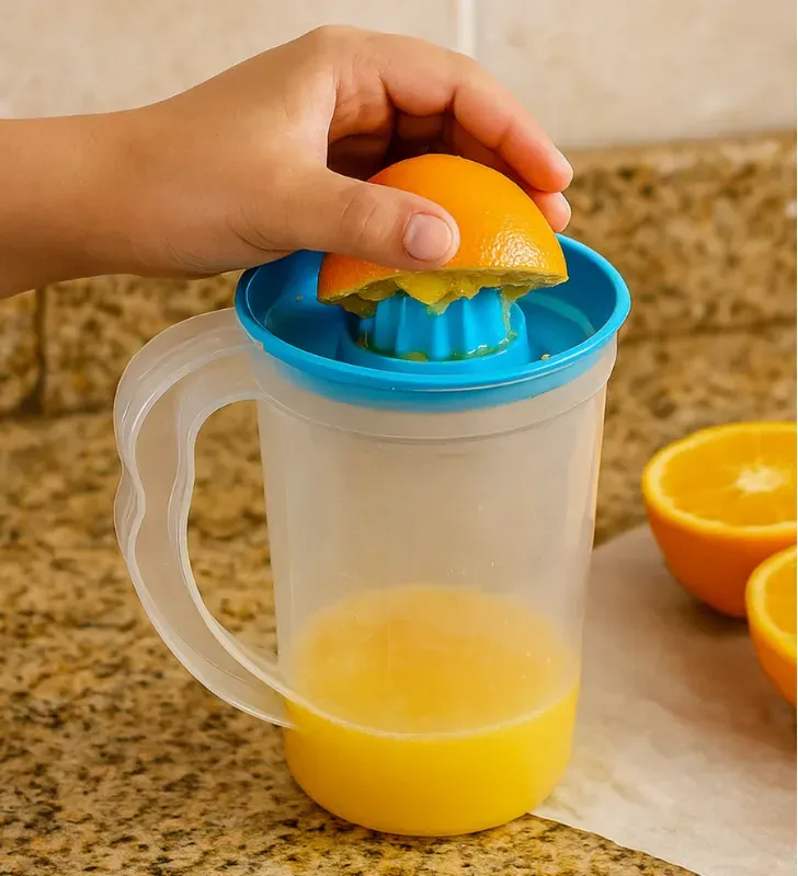 Jarra Thalia Juguera YULIANA MX-070 de 1 Litro con Tapa exprimidora  | Colores Surtidos