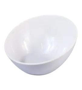 Tazón Inclinado 17 cm Melamina Blanca TRAVESSA (105-009-144)