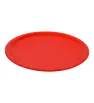 Plato Trinche Redondo Rojo 10" Melamina TRAVESSA D38 (004-016-107)