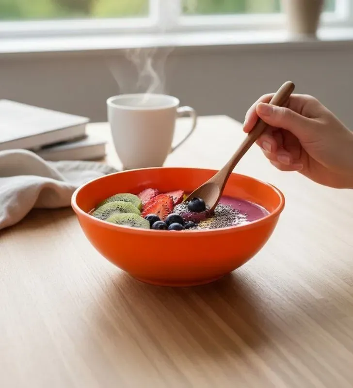 Tazón Melamina TRAVESSA Naranja 6.5 Pulgadas Redondo (004-011-110)