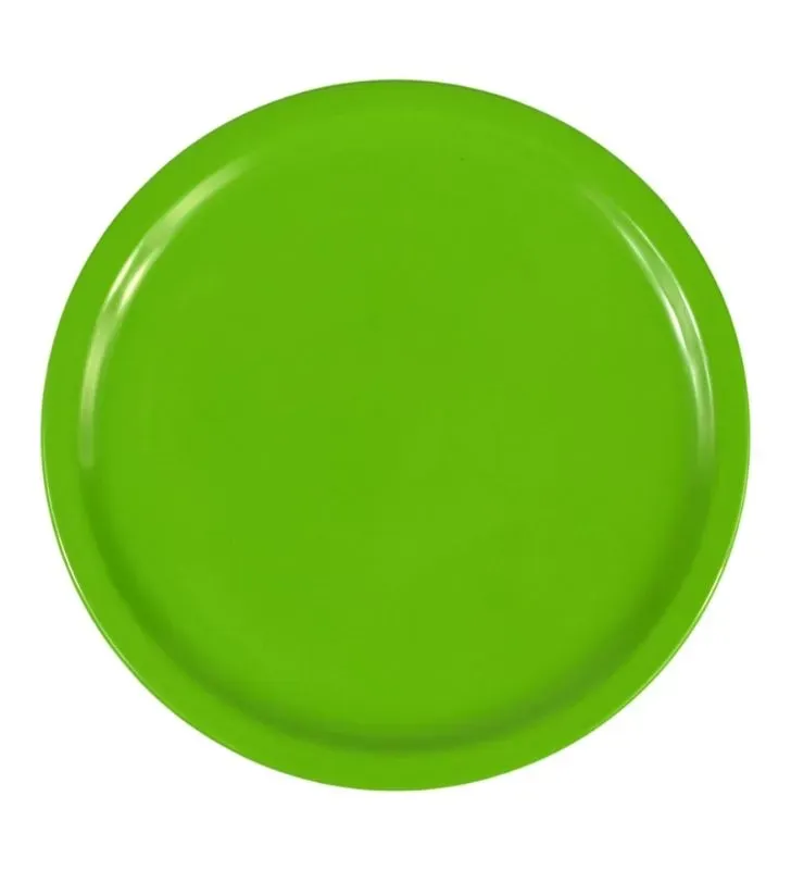 Plato Trinche Redondo Verde 10" Melamina TRAVESSA (004-012-107)