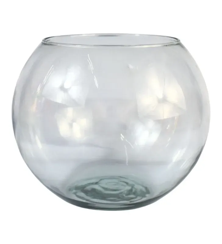 Pecera de Cristal Redonda No. 10 NORTH GLASS -  Transparente