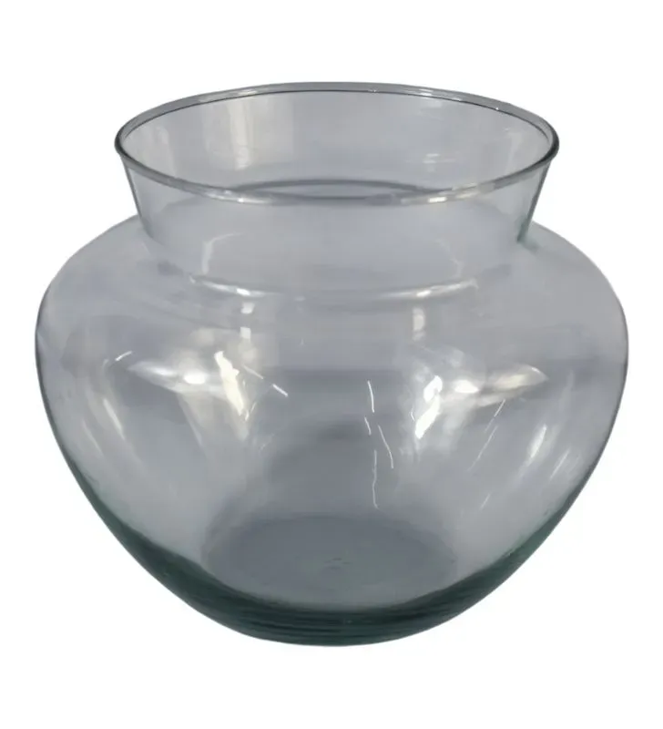 Florero de Vidrio NORTH GLASS Diseño Bombilla Globo - Centro de Mesa Moderno