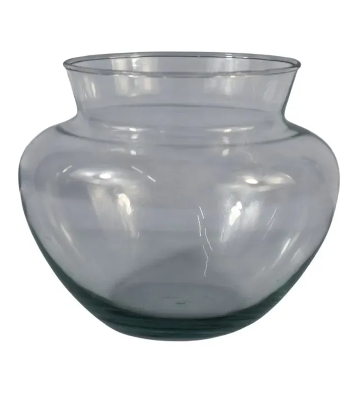 Florero de Vidrio NORTH GLASS Diseño Bombilla Globo - Centro de Mesa Moderno