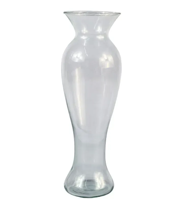 Florero Alemán Chico Cristal Transparente - Jarrón para Ramos Pequeños